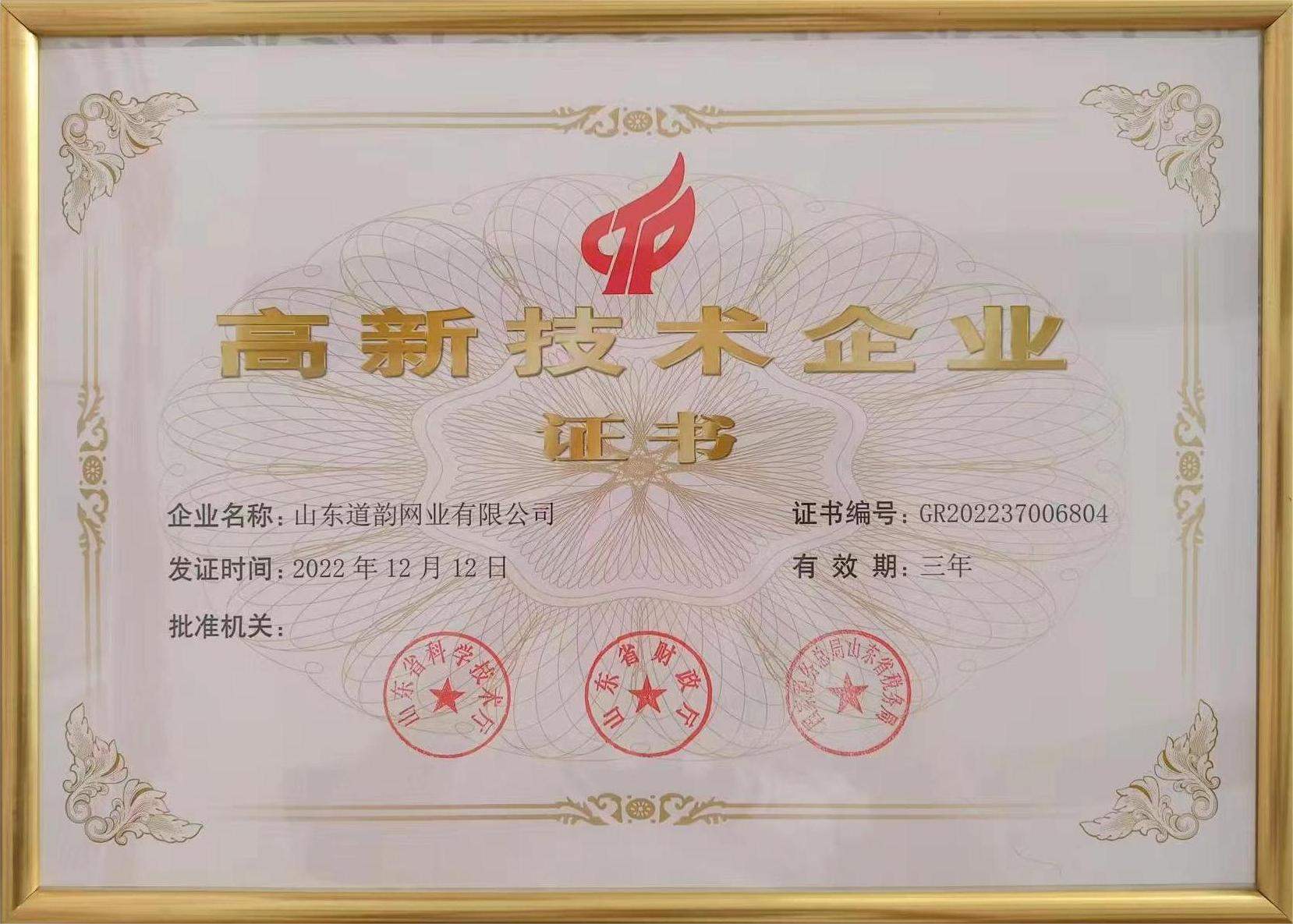 高新技术企业